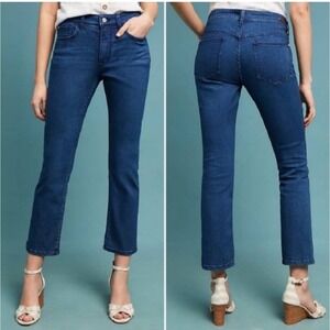 Pilcro Anthropologie High Rise Bootcut‎ Jeans Dark Wash Size 30